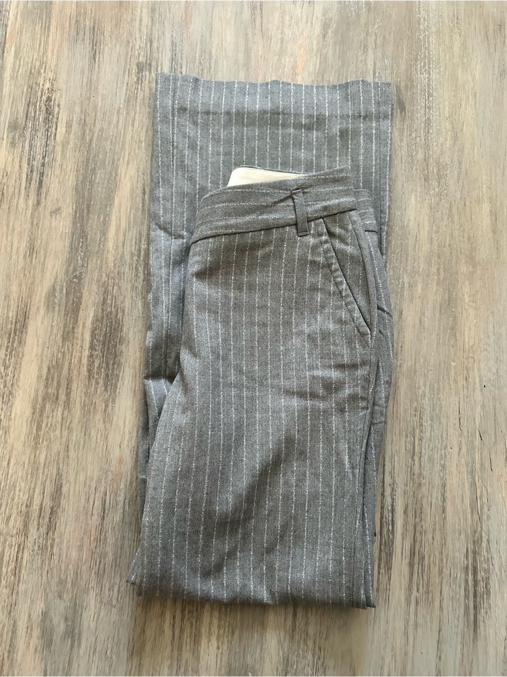PAIGE Stripe Stretch Trousers - Picture 5 of 6